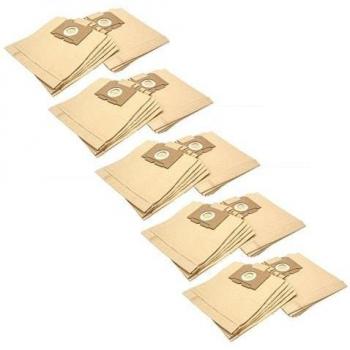 Luxor 50x Vacuum Bag – Sand-Coloured Paper (Compatible with Tornado Diamant 400, 26 × 22 cm)