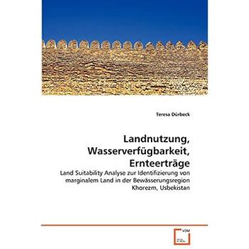 Landnutzung Wasserverfügbarkeit Ernteerträge