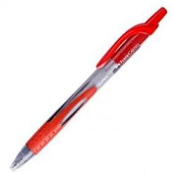 Penna a sfera a scatto Faber Castell Super 1 mm rosso