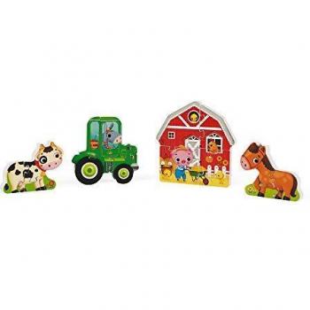 Coffret 4 puzzles 3D