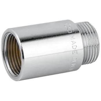 Prolunga ottone cromo 3/4 x 10 mm