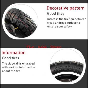 TUOVT 10-Inch Off-Road Outer Tire for Speedual Grace 10