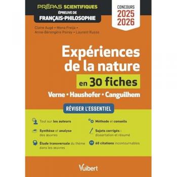 Expériences de la nature en 30 fiches