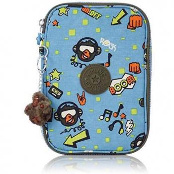 Kipling 100 PENS Pencil Case, 21 cm, 1.5 liters, Multicolour