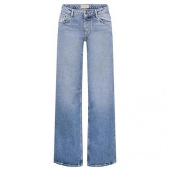 Jeans Donna Only Juicy a Gamba Larga 5 Tasche Blu Chiaro Taglia 26/32