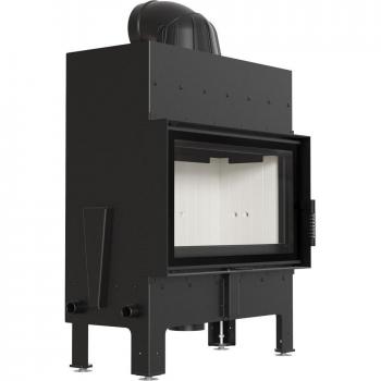 FLOKI M 10 kW Steel Fireplace, Ø 200 cm, Black Edition