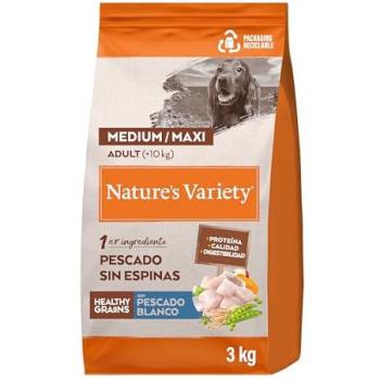 Pescado Blanco Nutritivo para Perros Adultos – 3 kg Nature’s Variety