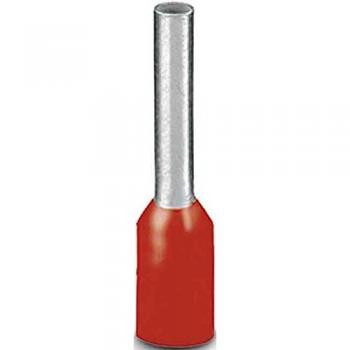Connettore Capocorda 1 mm² Rosso Parzialmente Isolato 500 pz