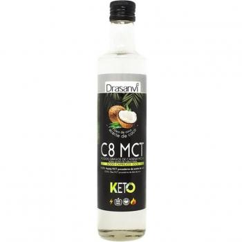 Keto Aceite MCT C8 Puro Coco 100% 500ml