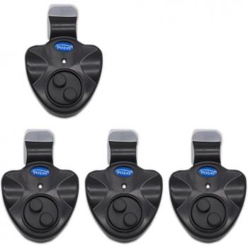 YOLO 4pcs Electronic Fishing Bite Alarms with Sound
