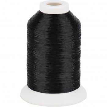 Simthread transparenter Monofilament Nähfaden Größe 004 klar weiß schwarz 1500 Meter Mini-König Spulen
