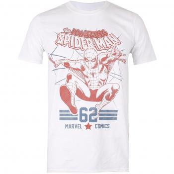 Marvel Spidey Two Tone T-Shirt für Herren, Weiß, XXL