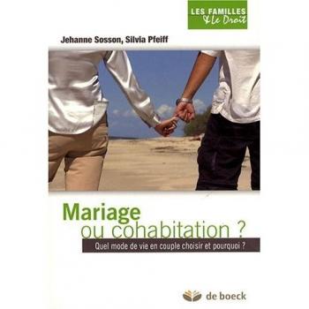 Mariage ou cohabitation ?