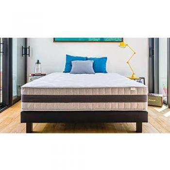 Mousse Mémoire de Forme 160x200 – Hbedding Memo Luxe, Haute Densité et Visco‑Élastique