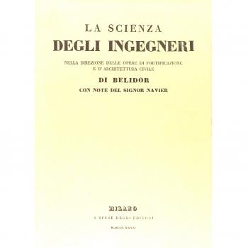 La scienza degli ingegneri nella direzione delle opere di fortificazione e d'architettura civile di Belidor