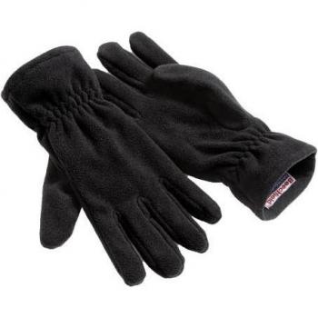 Beechfield Alpine Fleece Winterhandschuhe für Erwachsene XL schwarz
