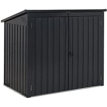 Galvanized Steel Garden Storage Shed