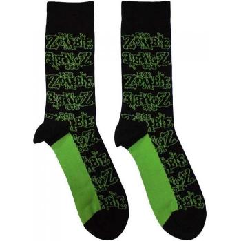 Rob Zombie Calzini 7 UK Nero Unisex