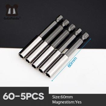 Tête magnétique 1/4 – extension 6,35 cm, poignée ergonomique, verrouillage 60‑150 mm