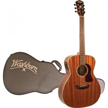 Washburn HG120SWEK Grand Auditorium Guitar Natural Finish