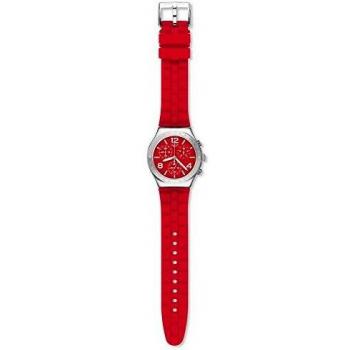 Swatch Men's Silicone Strap Chronograph Watch
