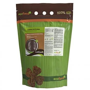 Harina de Pluma NPK 12-2-1 Cultivers 5 Kg Abono Orgánico