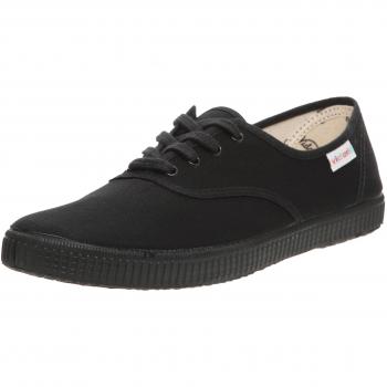 Victoria Herren Espadrilles 106610-MEN Plimsoll 1915 Canvas TOTAL Black Negro 45