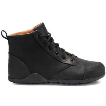 Denver Leather Black Sneakers