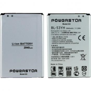 Batterie LG G3 2940mAh BL-53YH Powerstar