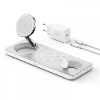 MagGo Anker 15W Station de Recharge Inductif 3‑en‑1