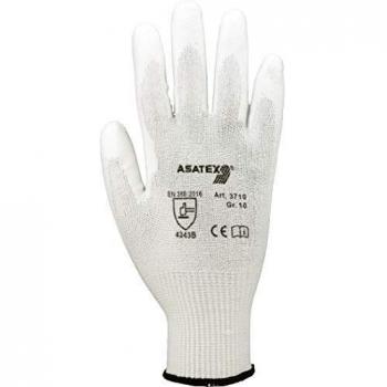Gants Haute Résistance Coupure HDPE/PU, Classe II 10, Taille 6, Blanc