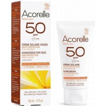 Crema Viso Solare SPF 50 Acorelle 50 ml