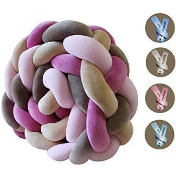 Vinggood Parure de lit pour lit de bébé tressée