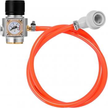 Chargeur de gaz en CO2 avec jauge 0-90 PSI pour Kegerator de bière et soda