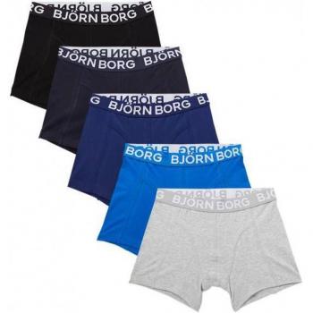Bjorn Borg Jongens 5-pack Boxers Katoen/Elasthan Maat 170