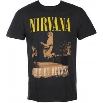 Camisa Unisex Nirvana Live L Negro