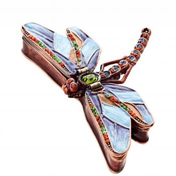 Blue Napf Jewelry Safe by Brigitte von Boch