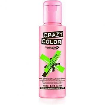 Crazy Color Crème colorante capillaire semi-permanente (UV toxique) 100ML