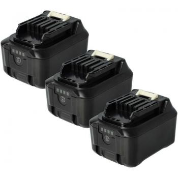 3x High-Capacity 5000mAh Batteries for Makita FD Series