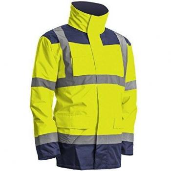 Parka Kanata 4 en 1 jaune/marine taille XL