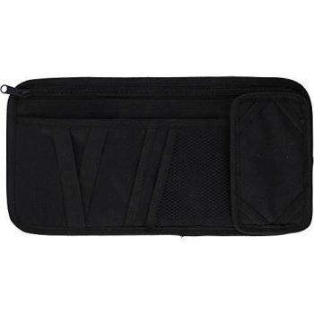 Portaoggetti per parasole auto con tasche multifunzione