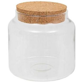Terrario con coperchio in vetro 12,5 cm
