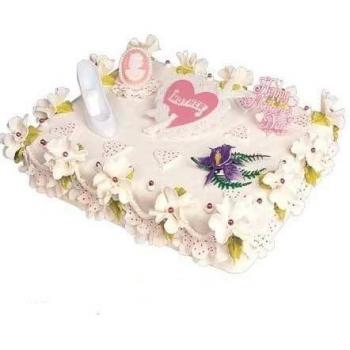 Mom's Sweet Memories Cake Terrarium