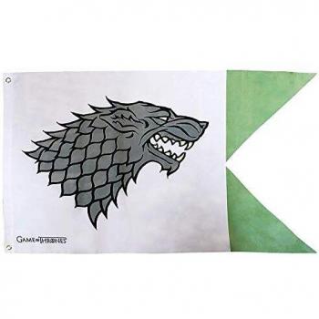 Game of Thrones Stark Grey Decorative Flag