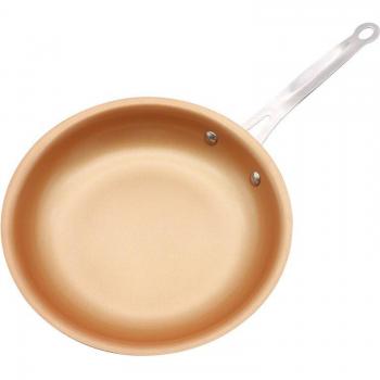 Induction Compatible Copper Frying Pan 12 Inches