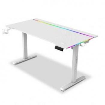 Mesa de Jogo Zorya RGB Branca