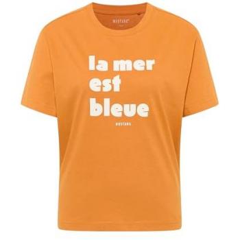Arancione Mustang Floris 1016157 – T-shirt a vestibilità comoda