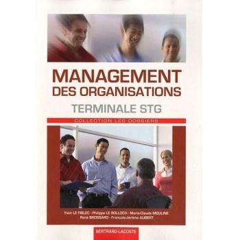Management Des Organisations Tle Stg