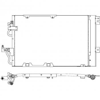 HELLA 301-774 AC Condenser