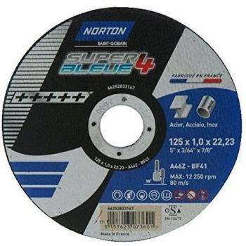 125mm 1.6mm Cutting Disc by Norton Saint Gobain – 22.23T41